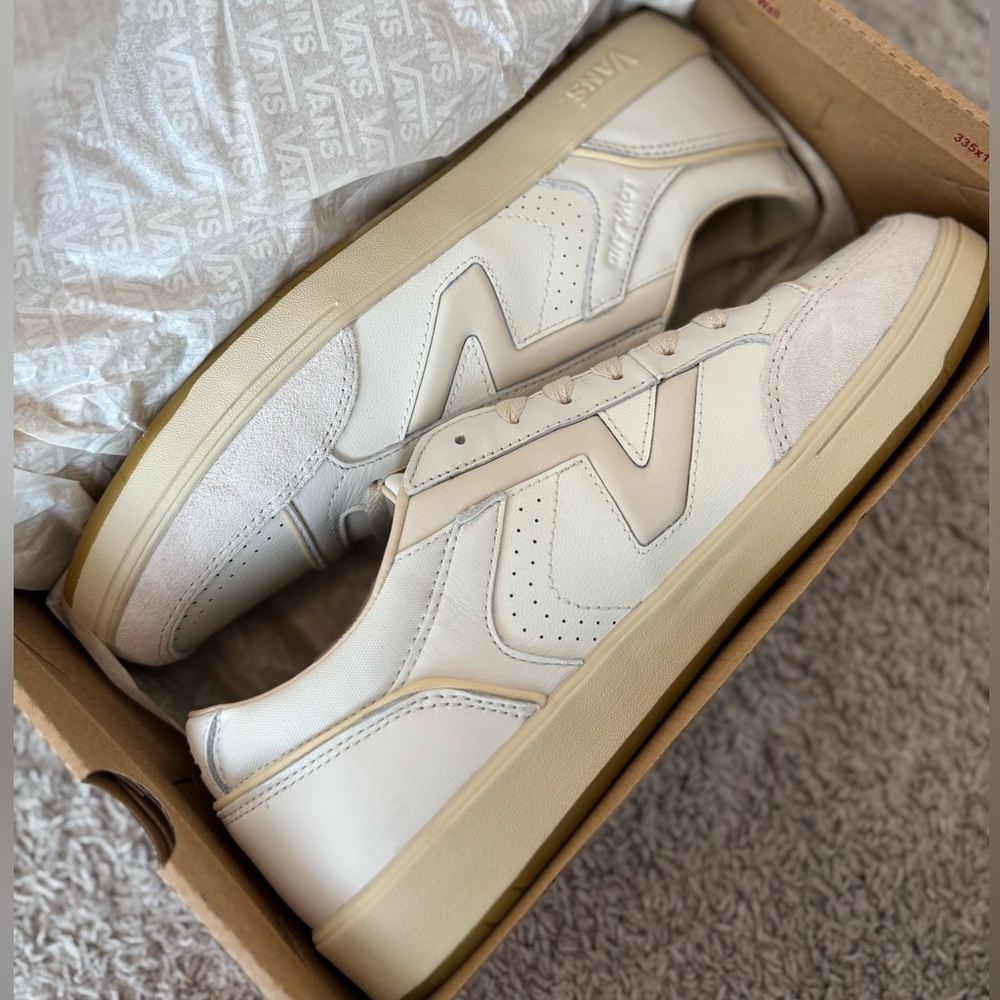 Vans Lowland ComfyCush “Vintage Marshmallow” Sneakers